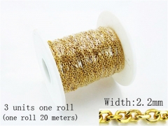 Stainless Steel Jewelry Wholesale - Stainless Steel Chains - HY70A0595HJXD