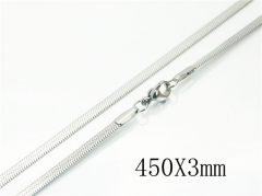 Stainless Steel Jewelry Wholesale - Stainless Steel Chains - HY73N0585IL