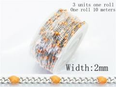 Stainless Steel Jewelry Wholesale - Stainless Steel Chains - HY70A1840LLX