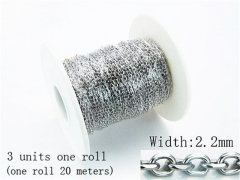 Stainless Steel Jewelry Wholesale - Stainless Steel Chains - HY70A0594OAW