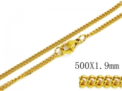 Stainless Steel Jewelry Wholesale - Stainless Steel Chains - HY61N0022J0