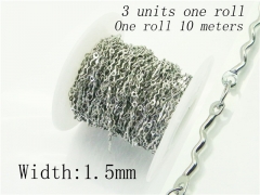Stainless Steel Jewelry Wholesale - Stainless Steel Chains - HY70AE2396KLX