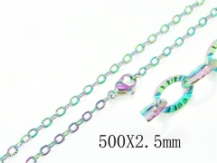 Stainless Steel Jewelry Wholesale - Stainless Steel Chains - HY70N0565IOX