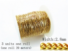 Stainless Steel Jewelry Wholesale - Stainless Steel Chains - HY70A0612HJCV