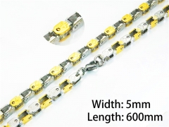 Stainless Steel Jewelry Wholesale - Stainless Steel Chains - HY40N0844HJL