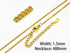 Stainless Steel Jewelry Wholesale - Stainless Steel Chains - HY61N0371KL