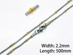 Stainless Steel Jewelry Wholesale - Stainless Steel Chains - HY40N0702ML