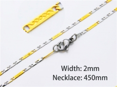 Stainless Steel Jewelry Wholesale - Stainless Steel Chains - HY40N0096K0