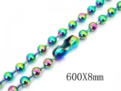 Stainless Steel Jewelry Wholesale - Stainless Steel Chains - HY39N0501HSS