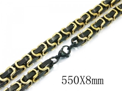 Stainless Steel Jewelry Wholesale - Stainless Steel Chains - HY08N0025ILX
