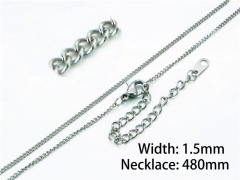 Stainless Steel Jewelry Wholesale - Stainless Steel Chains - HY61N0370JF