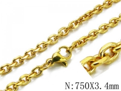 Stainless Steel Jewelry Wholesale - Stainless Steel Chains - HY70N0305KL