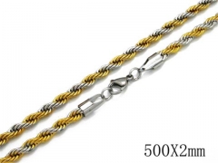 Stainless Steel Jewelry Wholesale - Stainless Steel Chains - HY40N0216L5