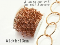 Stainless Steel Jewelry Wholesale - Stainless Steel Chains - HY70AE2463ORR