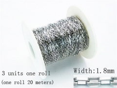 Stainless Steel Jewelry Wholesale - Stainless Steel Chains - HY70A0560LWE