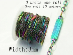 Stainless Steel Jewelry Wholesale - Stainless Steel Chains - HY70AE2451OBV