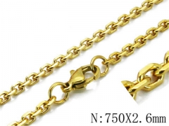 Stainless Steel Jewelry Wholesale - Stainless Steel Chains - HY70N0307KZ