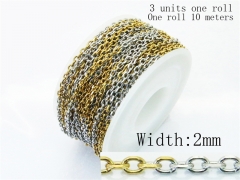 Stainless Steel Jewelry Wholesale - Stainless Steel Chains - HY70A1762KLS