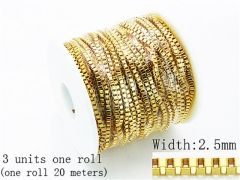 Stainless Steel Jewelry Wholesale - Stainless Steel Chains - HY70A0544HJFC