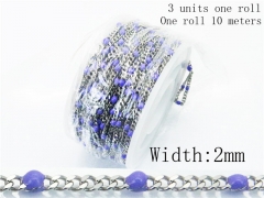 Stainless Steel Jewelry Wholesale - Stainless Steel Chains - HY70A1844LLR