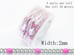 Stainless Steel Jewelry Wholesale - Stainless Steel Chains - HY70A1838LLV