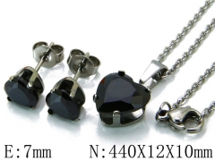 Stainless Steel Jewelry Wholesale - Stainless Steel Jewelry Sets - HY30S0119O0