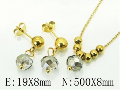 Stainless Steel Jewelry Wholesale - Stainless Steel Jewelry Sets - HY91S1541MG