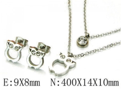 Stainless Steel Jewelry Wholesale - Stainless Steel Jewelry Sets - HY25S0525HHE