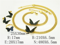 Stainless Steel Jewelry Wholesale - Stainless Steel Jewelry Sets - HY50S0375JDD