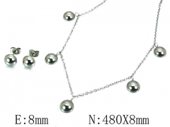 Stainless Steel Jewelry Wholesale - Stainless Steel Jewelry Sets - HY59S2956NA