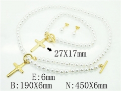 Stainless Steel Jewelry Wholesale - Stainless Steel Jewelry Sets - HY59S1977IVV