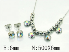 Stainless Steel Jewelry Wholesale - Stainless Steel Jewelry Sets - HY91S1517PW
