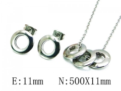 Stainless Steel Jewelry Wholesale - Stainless Steel Jewelry Sets - HY59S1349NE
