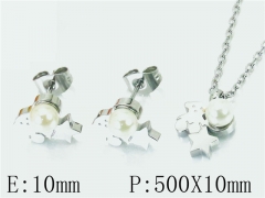 Stainless Steel Jewelry Wholesale - Stainless Steel Jewelry Sets - HY64S1307HEE