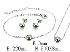 Stainless Steel Jewelry Wholesale - Stainless Steel Jewelry Sets - HY59S2930LL