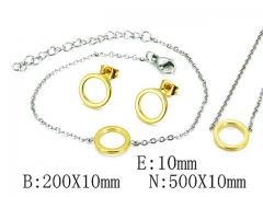 Stainless Steel Jewelry Wholesale - Stainless Steel Jewelry Sets - HY59S2831MZ