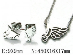 Stainless Steel Jewelry Wholesale - Stainless Steel Jewelry Sets - HY54S0417LW