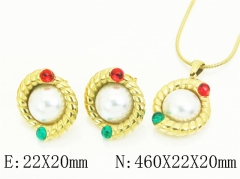 Stainless Steel Jewelry Wholesale - Stainless Steel Jewelry Sets - HY32S0211HKS