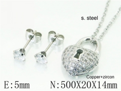 Stainless Steel Jewelry Wholesale - Stainless Steel Jewelry Sets - HY54S0598OW