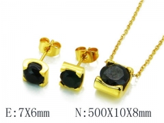 Stainless Steel Jewelry Wholesale - Stainless Steel Jewelry Sets - HY59S2422HHS