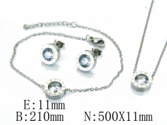 Stainless Steel Jewelry Wholesale - Stainless Steel Jewelry Sets - HY59S1356HWW