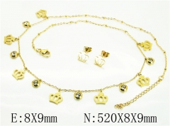 Stainless Steel Jewelry Wholesale - Stainless Steel Jewelry Sets - HY24S0023HUU