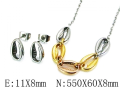 Stainless Steel Jewelry Wholesale - Stainless Steel Jewelry Sets - HY59S2860HHF