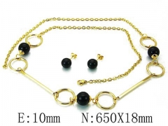 Stainless Steel Jewelry Wholesale - Stainless Steel Jewelry Sets - HY59S2697HJL