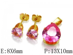 Stainless Steel Jewelry Wholesale - Stainless Steel Jewelry Sets - HY21S0009JHG
