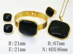 Stainless Steel Jewelry Wholesale - Stainless Steel Jewelry Sets - HY50S0347JBB