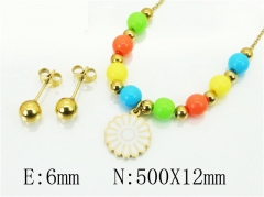 Stainless Steel Jewelry Wholesale - Stainless Steel Jewelry Sets - HY91S1601OLV