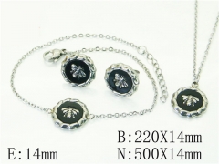 Stainless Steel Jewelry Wholesale - Stainless Steel Jewelry Sets - HY59S2544HHW