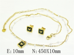 Stainless Steel Jewelry Wholesale - Stainless Steel Jewelry Sets - HY30S0208HML