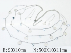 Stainless Steel Jewelry Wholesale - Stainless Steel Jewelry Sets - HY59S1766HPB